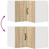 vidaXL Stenska kuhinjska omarica s polico Sonoma hrast 57 x 57 x 40 cm | Shoptok.si