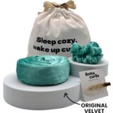 Lotta Curls Set trakov za kodranje las - Smooth Turquoise Cene