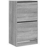 Ormarić za cipele s 2 ladice siva boja hrasta 60x42x108 cm | shoptok.hr