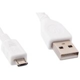 Gembird USB 2,0 kabal A-microB 1m, CCP-mUSB2-AMBM-W-1M, bijeli Cijene