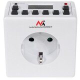 Maclean timer digitalni MCE30G, 16A, 3600W, 156 programov, šuko, bele barve, (20823028) Cene