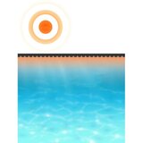  Pravokotno pokrivalo za bazen 1200x600 cm PE črno, (20721462) | Shoptok.si