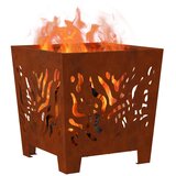  Kamin Smeđa 40 x 40 x 40 cm Otporni čelik | shoptok.hr