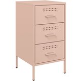 Maison Chic Nočna omarica - Nočna miza roza 36x39x68 cm jeklo, (21688721) Cene