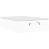  Otomanski krevet s madracem bijeli 140x190cm umjetna koža | shoptok.hr