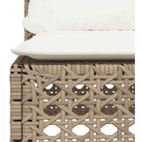 vidaXL 7-dijelni set vrtnih sofa od poliratana s jastucima bež | shoptok.hr
