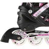 Nh10905 4u1 roze led veličine s (31-34) roleri/klizaljke nils extreme | shoptok.hr