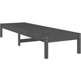 vidaXL Ležaljke za sunčanje 2 kom sive 199 5x60x74 cm od borovine | shoptok.hr