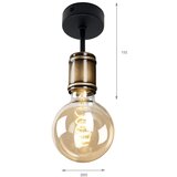  Brilagi - Plafonski luster OMBORO 1xE27/60W/230V | Eponuda.com
