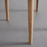Bessagi Home stol noah, siva, masiven hrast | Shoptok.si