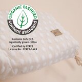 Roba Bež zaščitna obza posteljico iz mešanice bombaža 170 cm Frosty Almond – | Shoptok.si
