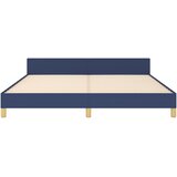  Okvir za krevet bez madraca plavi 180x200 cm od tkanine | shoptok.hr