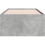  Dnevni krevet s ladicama bez madraca siva boja betona 90x190 cm | shoptok.hr