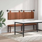  Držeće uzglavlje Zidne Smeđa 190 x 55 x 5 cm Antikni PU - Smeđa 180 cm bez LED | shoptok.hr