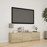 TV ormarić s LED rasvjetom Sonoma hrast 140 x 34 x 40 cm | shoptok.hr