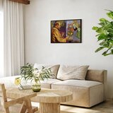  Slika - Painting by Henri Matisse (colour lithograph) 60x40 U crnom drvenom okviru | shoptok.hr