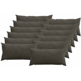  Presvlaka za jastuk 12 pcs HEERLEN Antracit 40 x 80 cm Kord | shoptok.hr