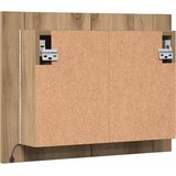  LED ormarić s ogledalom Artisan hrast 60x12x45 cm izrađeno drvo | shoptok.hr