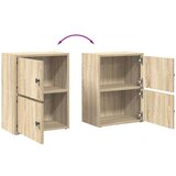 vidaXL Knjižna omara sonoma hrast 40x24x52 cm inženirski les | Shoptok.si