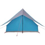  Obiteljski šator s krovom Plava i siva 256 x 256 x 185 cm | shoptok.hr