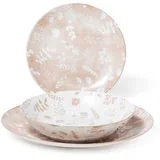 18-delni set krožnikov Flower / porcelan, (5000199150)