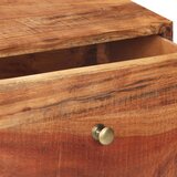  Konzolni stol 90 x 35 x 75 cm od grubog bagremovog drva | Eponuda.com