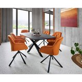Premium Living naslanjač eileen, oranžna | Shoptok.si