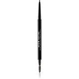 MUA Makeup Academy Brow Define natančni svinčnik za obrvi s krtačko odtenek Mid Brown | Shoptok.si