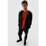 4f Men's Hoodie Zip Black WAW24TSWSM1256-20S | Shoptok.si