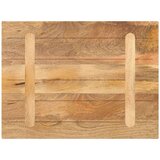 Stolna Mizna plošča 70x60x2,5 cm pravokotna trden mangov les, (21410613) | Shoptok.si