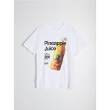 Sinsay Pamučna majica s printom pića | shoptok.hr