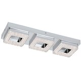 Eglo fradelo zidna/stropna/3, led, 3x4w, krom/kristal | shoptok.hr
