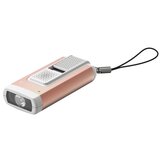 Ledlenser Varnostna polnilna svetilka K6R z obeskom in alarmom, rožnato zlato | Shoptok.si