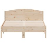  Okvir kreveta bez madraca 135 x 190 cm od masivne borovine | shoptok.hr