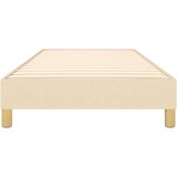  Za krevet s oprugama krem 100x200 cm od tkanine | shoptok.hr