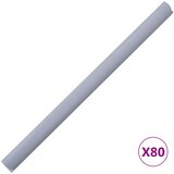  Vrtni zasloni za privatnost 4 kom PVC 35x0,19 m mat svjetlosivi | shoptok.hr