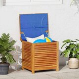  Vrtna kutija za pohranu s rešetkama 60x50x56 cm od drva bagrema | shoptok.hr