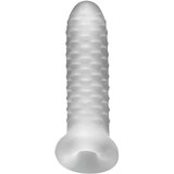 PerfectFIT Fat Boy Checker Box - ovitek za penis (15 cm) - mlečno bela | Shoptok.si
