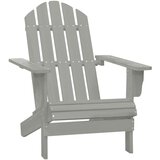 Maison Chic Vrtni Stoli - Stol za vrt lesen siv JS659, (21878612) | Shoptok.si