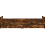  Okvir kreveta s ladicama boja dimljenog hrasta 100 x 200 cm | Eponuda.com