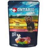 Ontario Dog - piščanec, svinjina in zelenjava v juhi - 100 g 100 g | Shoptok.si