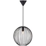 Nordlux visilica na sajli BERONI 1xE27/60W/230V crna Ø 35 cm | Eponuda.com