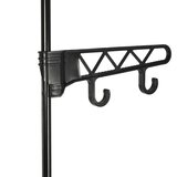  Stalak za odjeću čelik i netkana tkanina 55x28,5x175 cm crni | shoptok.hr