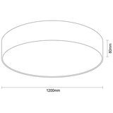  LED plafonsko svetlo LED/300W/230V 3000/4000/6500K preč. 120 cm belo | Eponuda.com