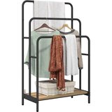 vidaXL Sušilnik za oblačila s polico artisan hrast 60 x 30 x 100.5 cm | Shoptok.si