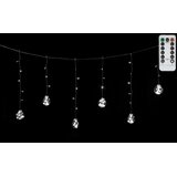 Aigostar led božićni niz za spoljašnju upotrebu 120xLED/6W/230V/8 funkcija 3x0,6m IP44 hladna bela + daljinski upravljač | Eponuda.com