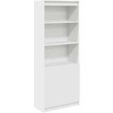 vidaXL Visoka omara bela 70x35x180 cm inženirski les Cene