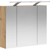  Kupaonski ormar s ogledalom Umjetnička hrastovina | shoptok.hr