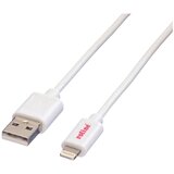 Roline USB 2.0 sinhronizacijski in polnilni kabel za naprave Apple s konektorjem Lightning, bel, USB kabel USB 2.0 USB-A vtič, Apple Lightning, (20432777) | Shoptok.si