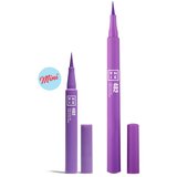 3INA The Color Pen Eyeliner Mini črtalo za oči v obliki flomastra odtenek 482 - Purple 0,6 ml | Shoptok.si